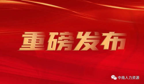 <b>喜贺中南人力资源荣获“中国人力资源服务机构Top100 强”</b>